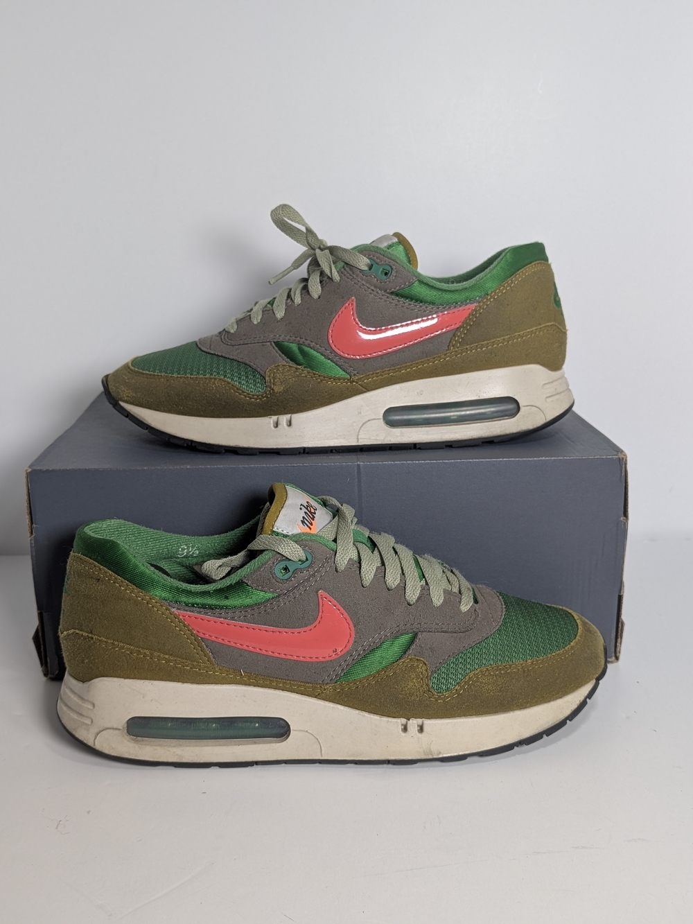 Nike Air Max 1 '86 PRM Powerwall BRS Classic Green Men's Size 9.5
